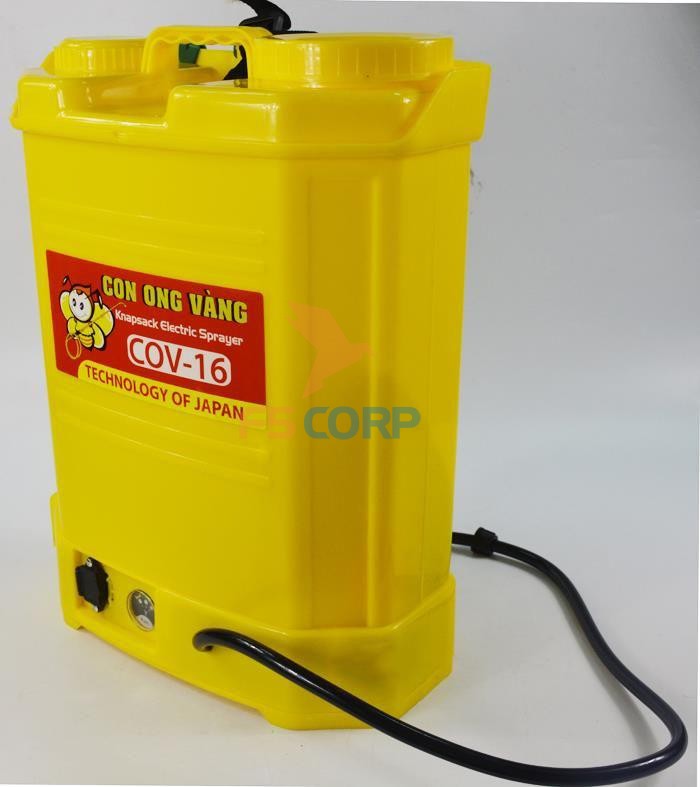 Bình xịt điện con ong vàng COV 16D