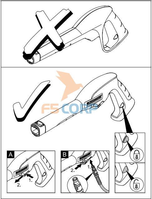 Máy phun và rửa xe cao áp lực Karcher K2 Car