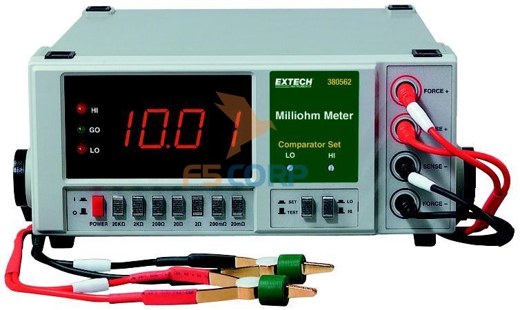 Thiết Bị Đo Extech MILLIOHM METER W/NIST, 380562