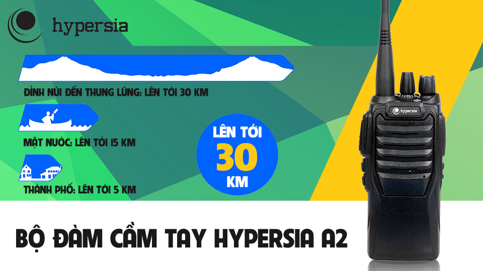 Bộ đàm Hypersia A2