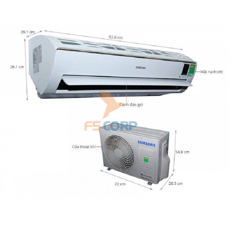 Điều hòa Samsung AR24KVFSBWKNSV 1 chiều Inverter 24000BTU