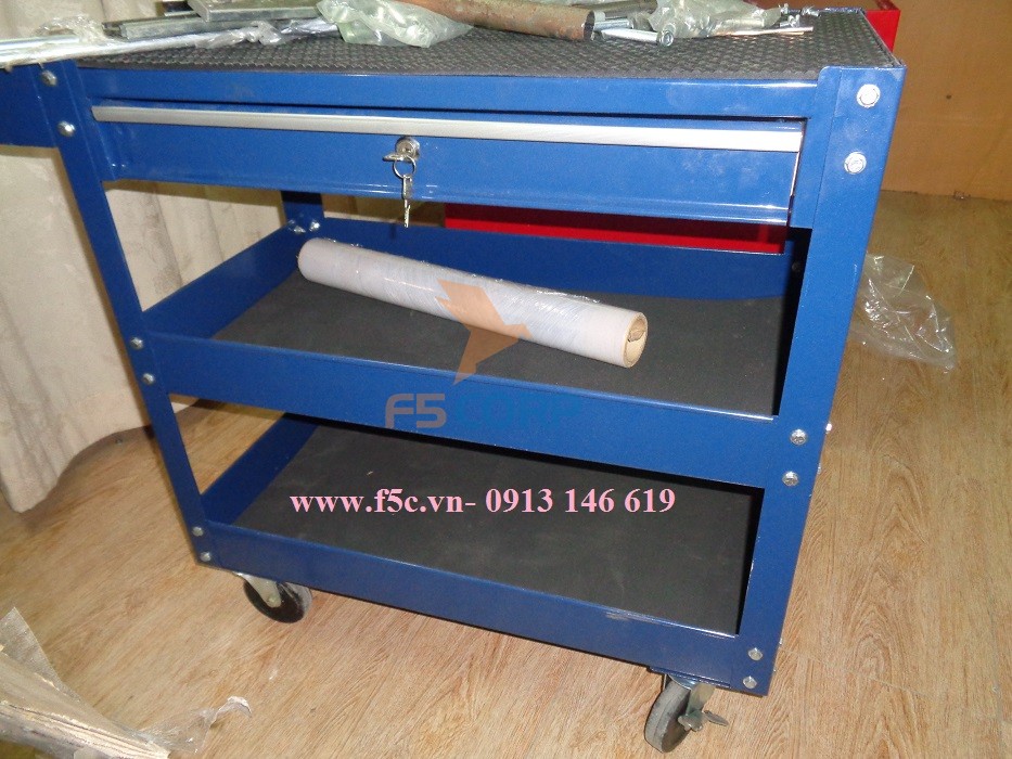Xe đẩy đựng đồ nghề 3 ngăn TC 150