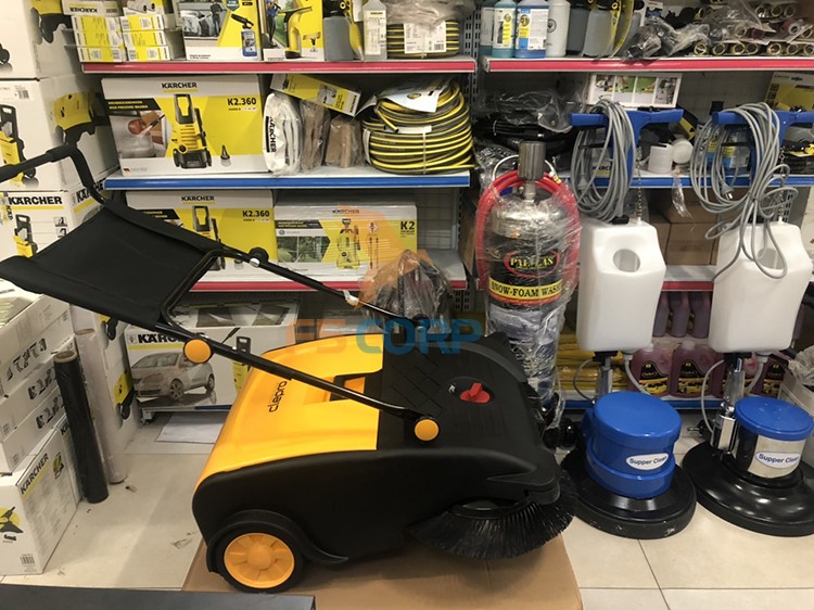 Máy quét rác đẩy tay Clepro CW-800/2