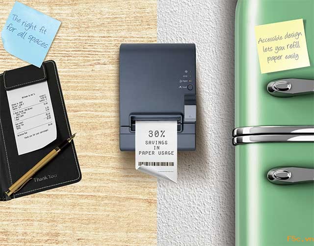 Máy in nhiệt Epson TM-T82 Cổng kết nối: USB