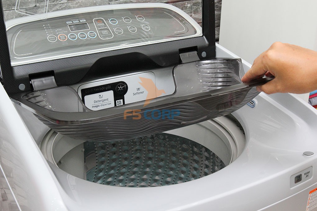 Máy giặt Samsung 9 kg WA90J5710SG/SV