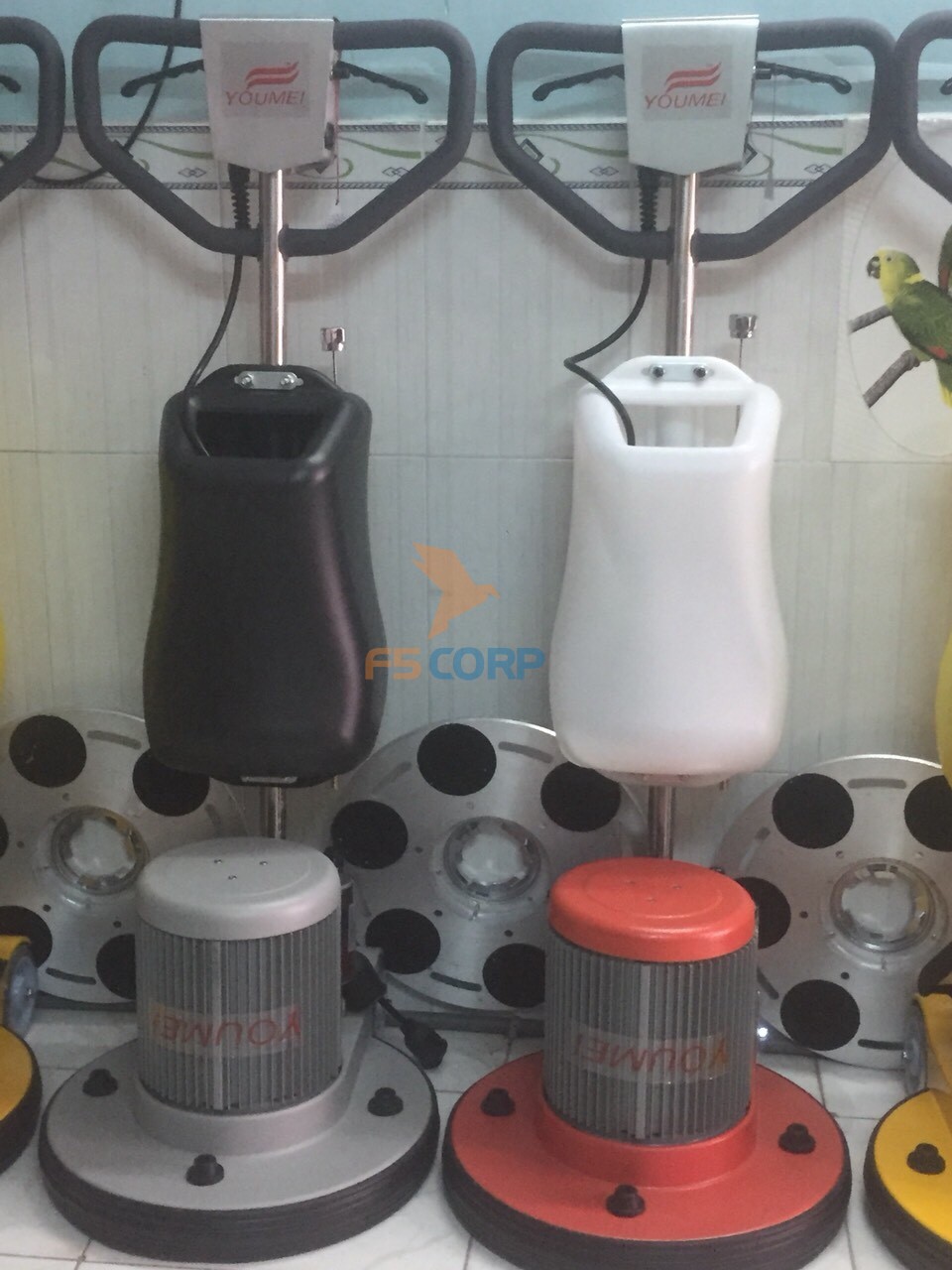Máy mài và đánh bóng sàn Youmei 3.5HP