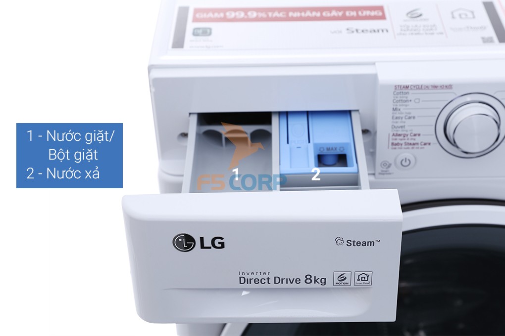 Máy giặt LG Inverter 8 kg FC1408S4W2