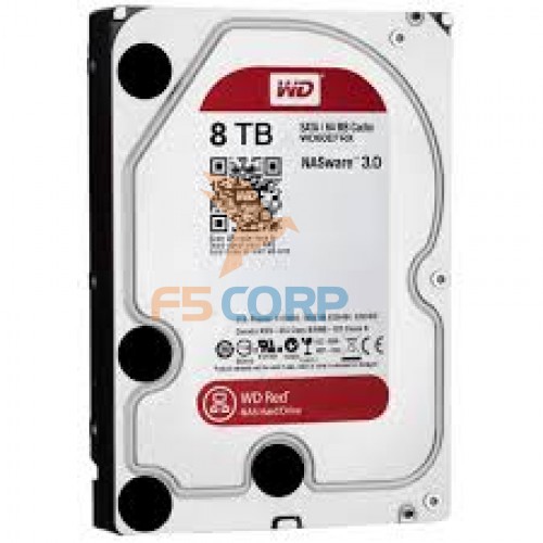 WD WD80EFZX RED HDD 8TB lưu trữ cho NAS