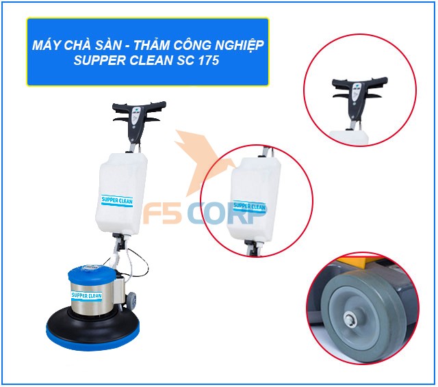 Máy chà sàn - thảm Supper Clean SC 175