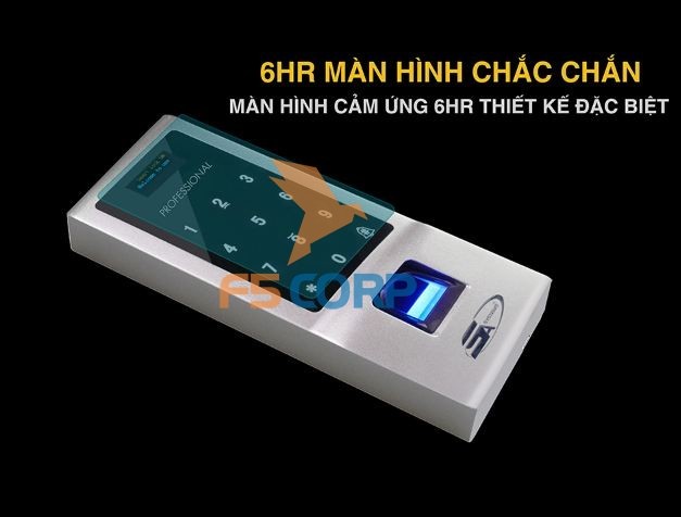 Khóa cửa vân tay cao cấp 5A GLASS