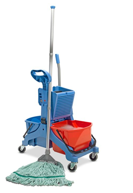 Xe đẩy vệ sinh 2 xô Numatic MMT 1616 + DTK1