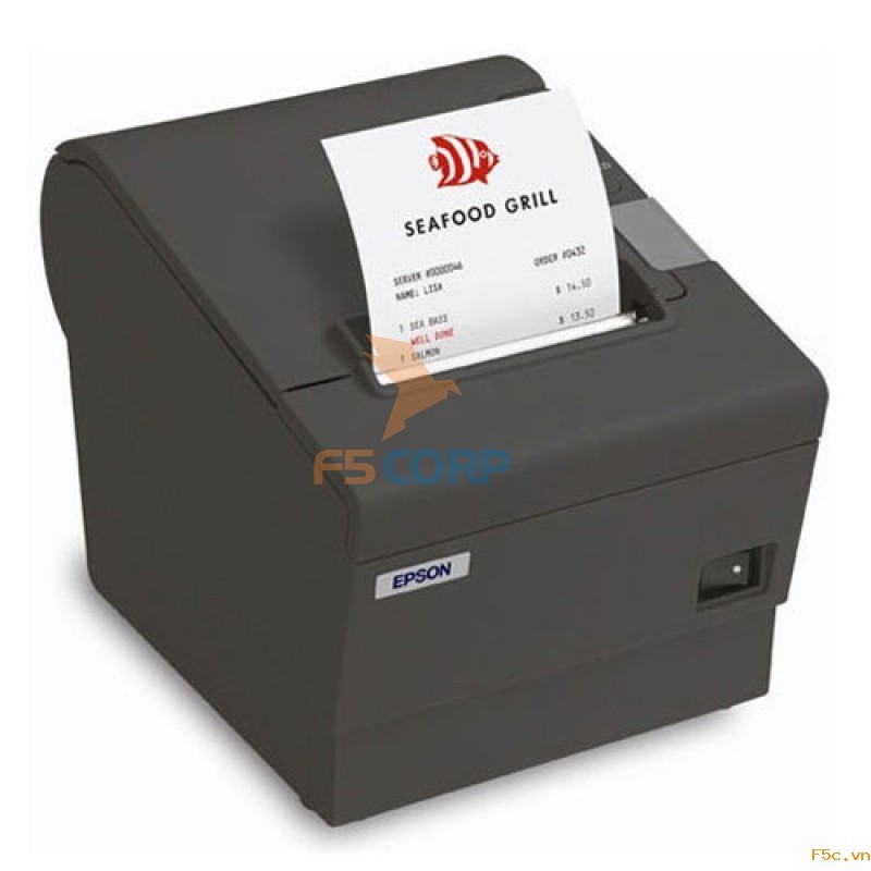 Máy in nhiệt TM-T82 Cổng kết nối: USB+parallel, USB+RS232, LAN