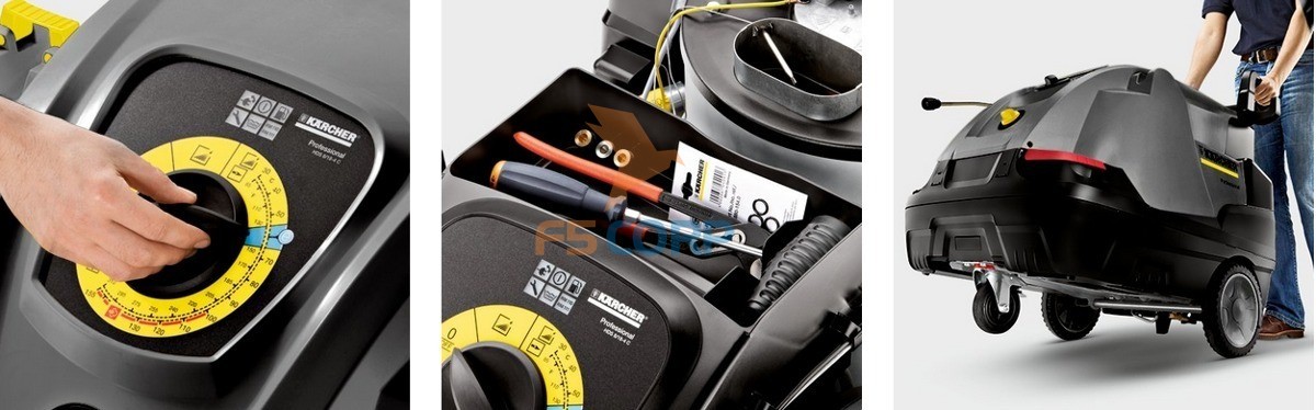 Máy phun áp lực nước nóng Karcher HDS 8/17C