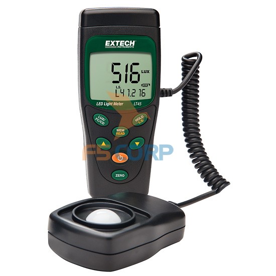 Thiết bị đo cường độ ánh sáng Extech LT45