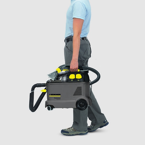 Máy làm sạch thảm giặt ghế sofa phun hút Karcher Puzzi 8/1 C mã 1.100-225.0