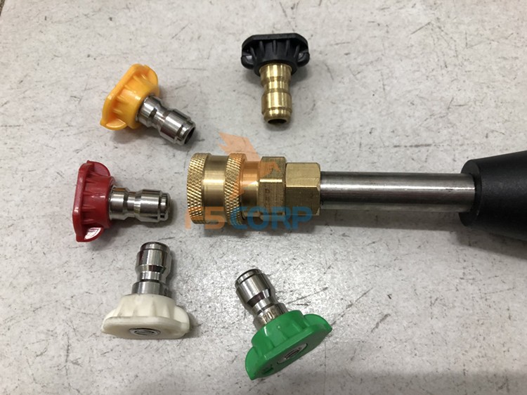 Súng rửa xe cao áp ngắn đỏ 5000psi - G08