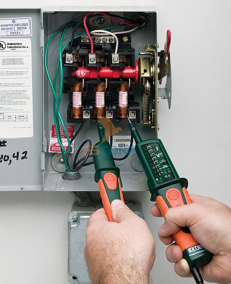 MÁY KIỂM TRA ĐIỆN ÁP ĐA NĂNG Extech VT10