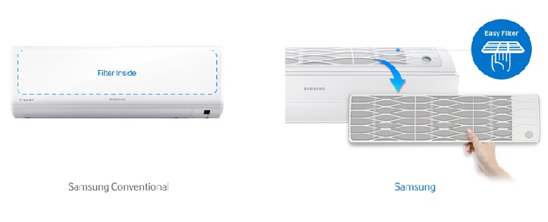 Điều hòa Samsung 1 chiều AR09KCFSSURNSV - 9.000BTU