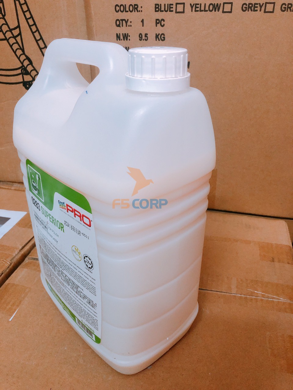 Sáp phủ bóng sàn hoàn thiện Goodmaid PRO Superior G0283 Made in Malaysia can 20L