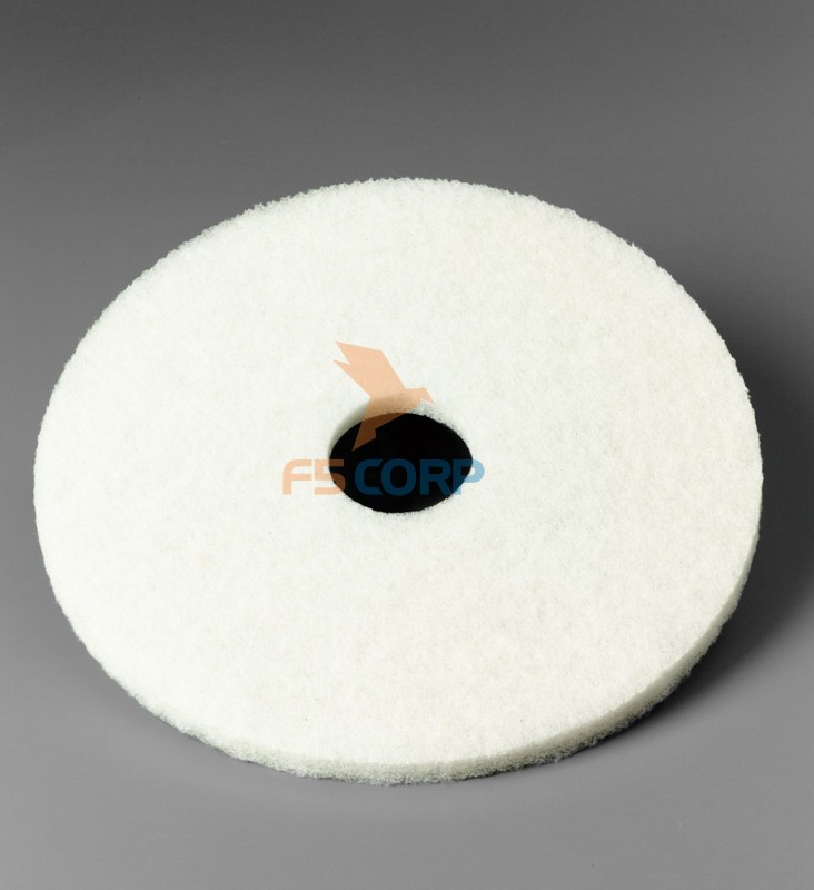 Phớt đánh sàn màu trắng 4100 3M 61500045119 18 inch