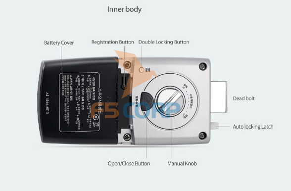 Khóa thẻ từ mã số Unicor UN 325S