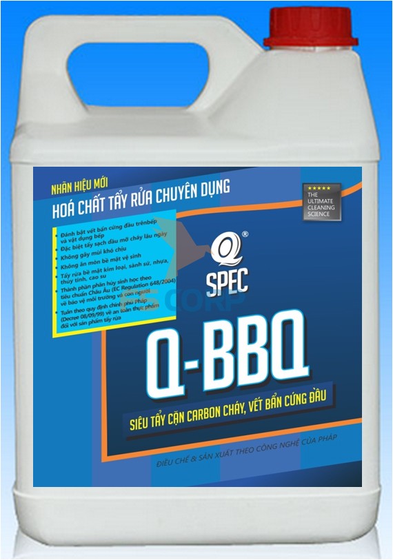 Dung dịch tẩy cặn carbon cháy, vết bẩn cứng đầu AVCO Q-BBQ 4L