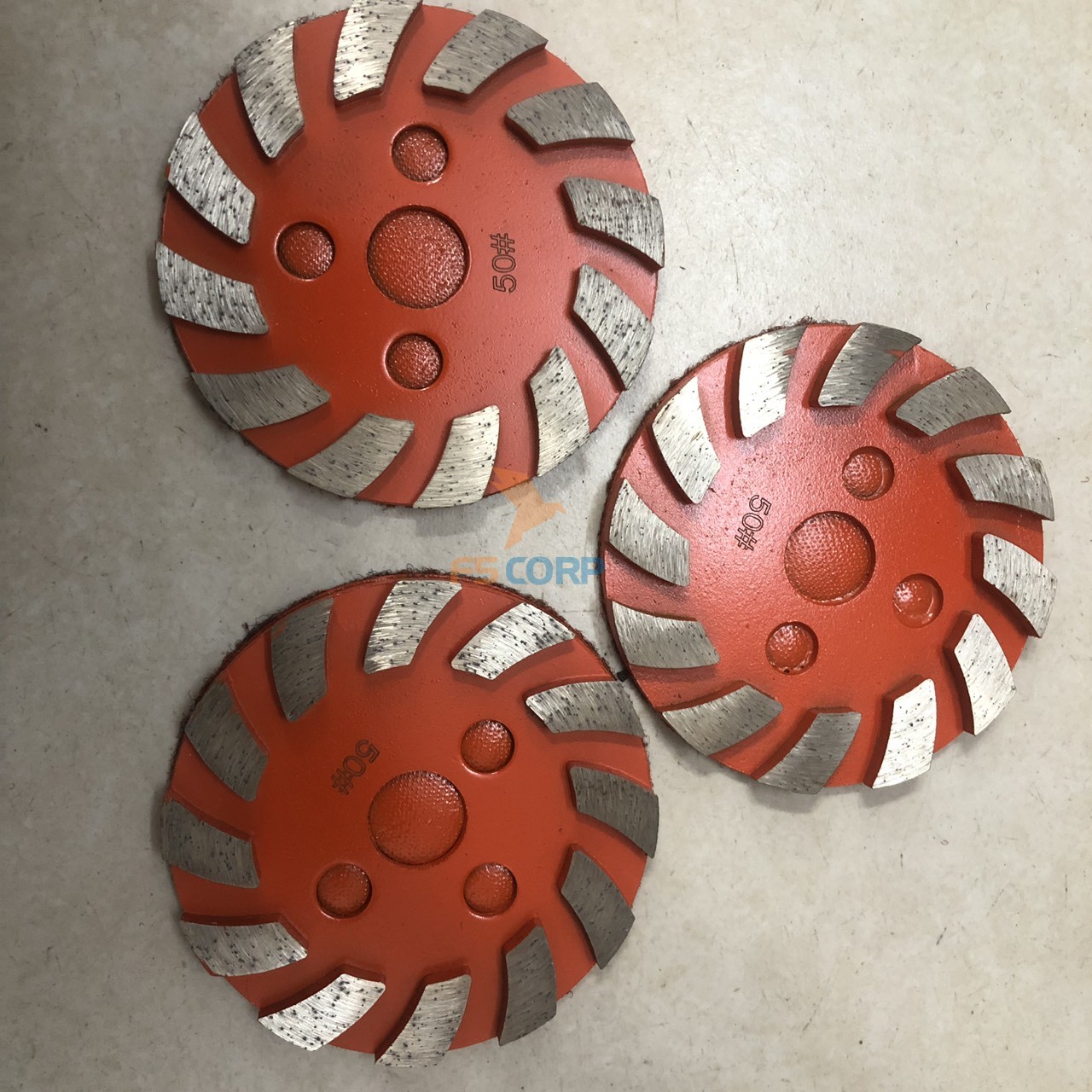 Đĩa mài sàn beton - phíp mài đá epoxy 12 răng