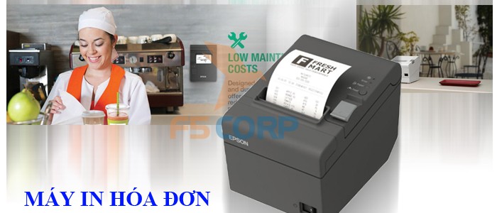Máy in nhiệt Epson TM-T82 Cổng kết nối: USB