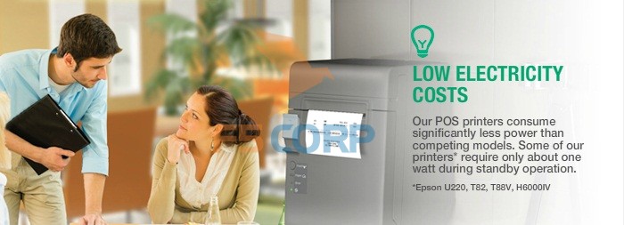 Máy in nhiệt Epson TM-T82 Cổng kết nối: USB