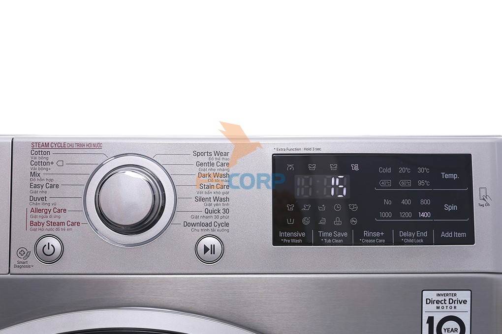Máy giặt LG Inverter 8 kg FC1408S3E