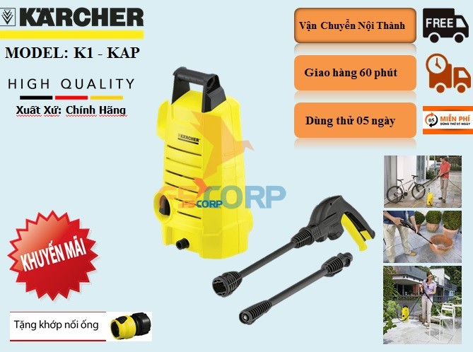 Máy phun áp lực Karcher K1 *KAP