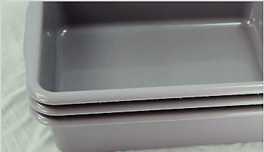 Xe thu gom chén đĩa, khung inox, khay nhựa
