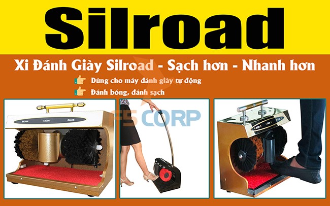 Xi đánh giày Silroad 1 lít