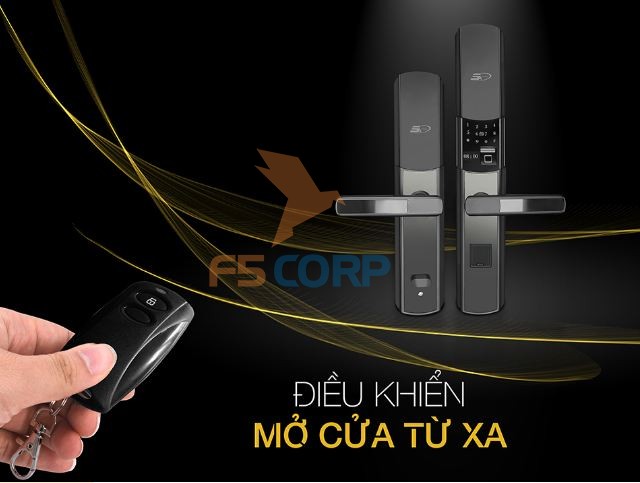 Khóa cửa vân tay cao cấp 5ASYSTEMS TS 9000 PLUS