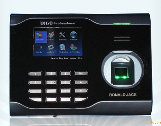 Máy chấm công vân tay và thẻ cảm ứng Ronald Jack U-160C