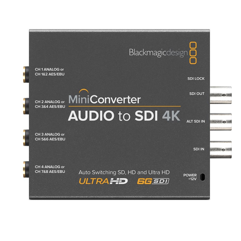 Card Kĩ xảo Blackmagic Mini Converter - Audio to SDI 4K