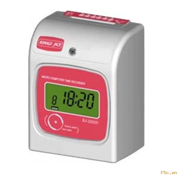 Máy chấm công thẻ giấy Ronald Jack 2200N