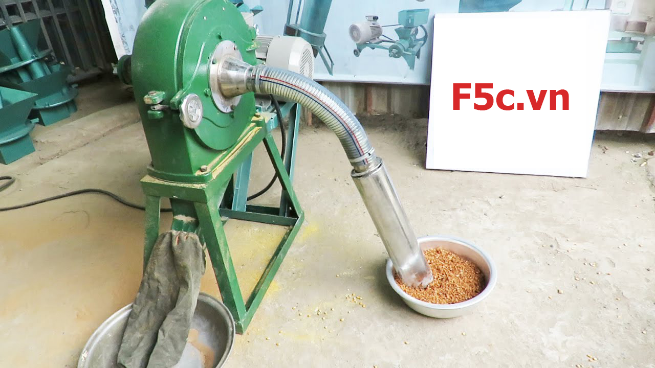 Máy nghiền hạt ngô, vỏ trấu, mùn cưa 7,5KW