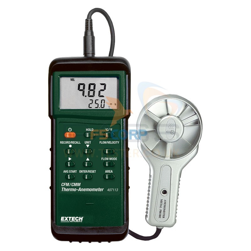 Máy đo tốc độ, lưu lượng gió EXTECH 407113