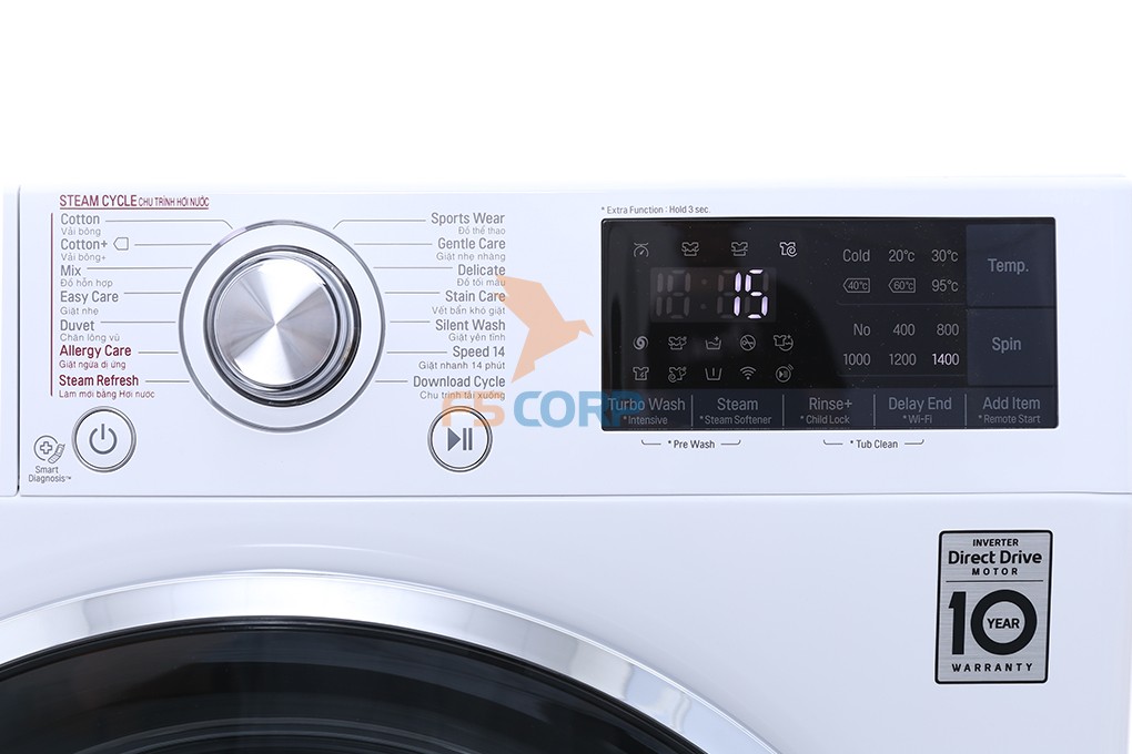 Máy giặt LG Inverter 8.5 kg FC1485S2W