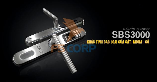 Khóa cửa vân tay cao cấp 5ASYSTEMS SBS3000