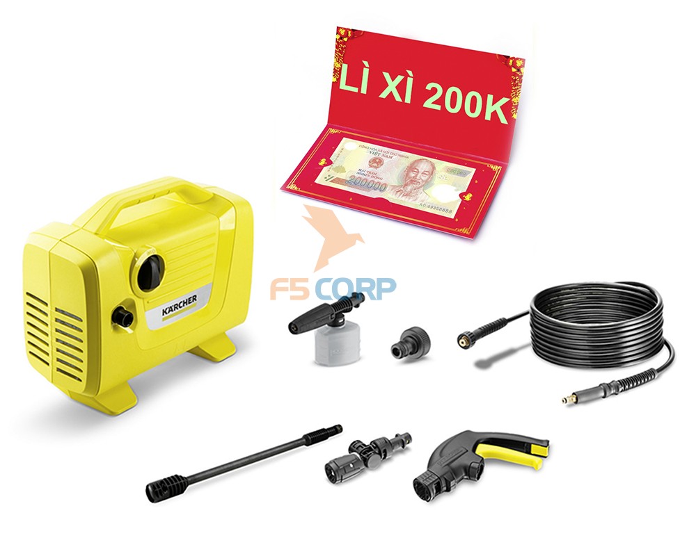 Máy phun xịt áp lực cao Karcher K2 Power VPS mã 1.118-001.0