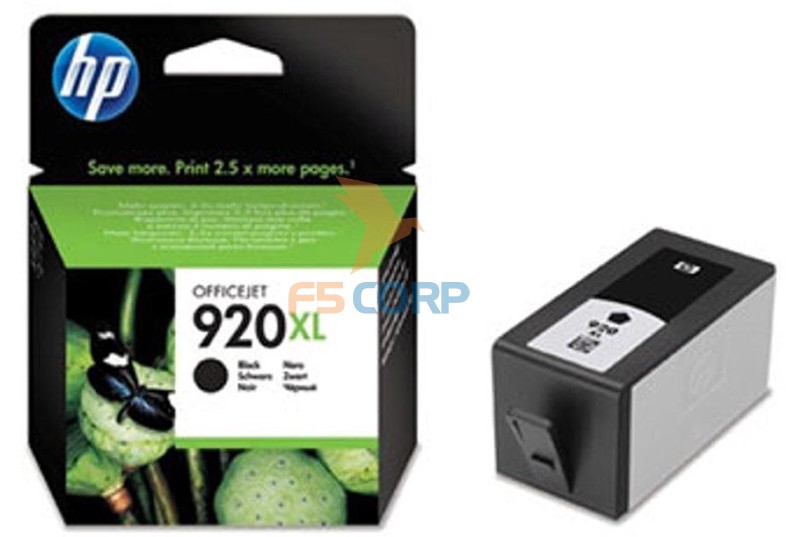 Mực máy in HP 920 Black Officejet Ink Cartridge CD971AA