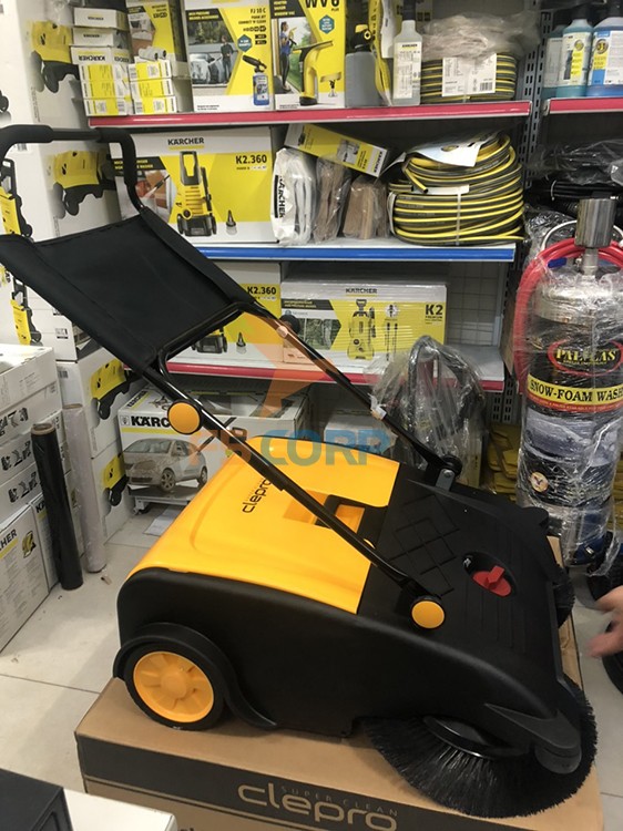 Máy quét rác đẩy tay Clepro CW-800/2