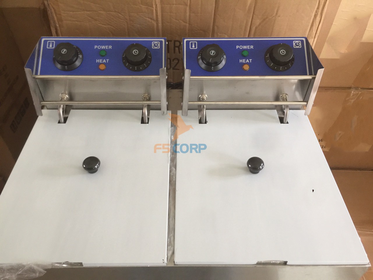 Bếp chiên nhún điện đơn SunChef 8L