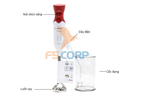 Máy xay cầm tay Bosch MSM64110