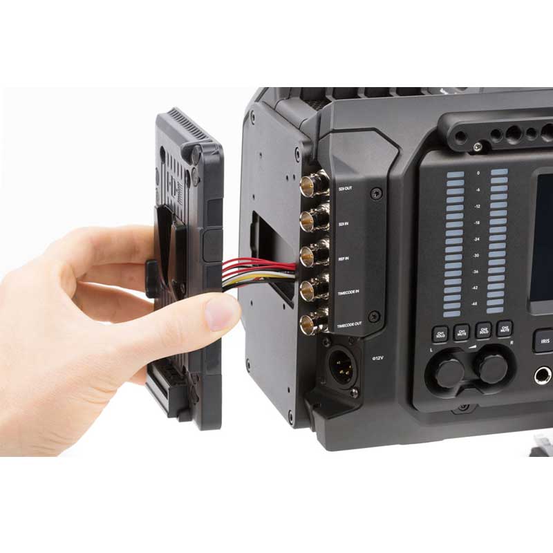 Thiết bị ghi hình Blackmagic URSA VLock Battery Plate