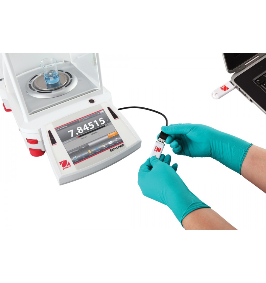 Cân phân tích điện tử 5 số lẻ (0.00001g)  OHAUS   model EX225D/AD