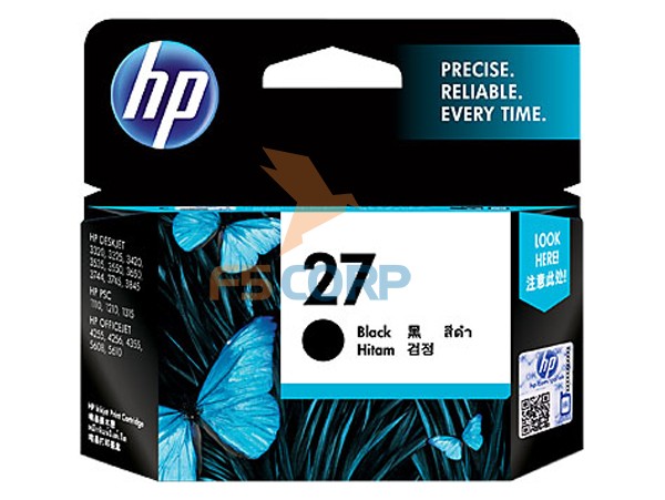 Mực máy in HP 27 Black Original Ink Cartridge (C8727AA)