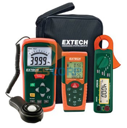 Bộ dụng cụ kiểm tra hệ thống ánh sáng với ampe kìm- Extech LRK15